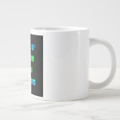 Moedigingscitaat # 212 grote koffiekop (Rechts)