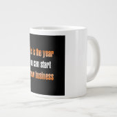 Moedigingscitaat # 219 grote koffiekop (Voorkant rechts)