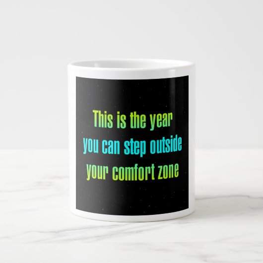 Moedigingscitaat # 227 grote koffiekop (Voorkant)