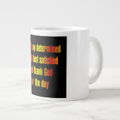 Moedigingscitaat # 251 grote koffiekop (Voorkant rechts)