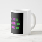 Moedigingscitaat # 252 grote koffiekop (Voorkant rechts)