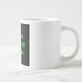 Moedigingscitaat # 252 grote koffiekop (Rechts)