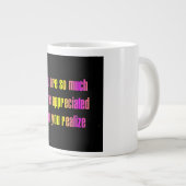 Moedigingscitaat # 273 grote koffiekop (Voorkant rechts)