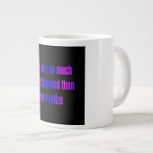Moedigingscitaat # 277 grote koffiekop (Voorkant rechts)