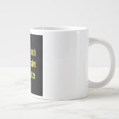 Moedigingscitaat # 291 grote koffiekop (Rechts)
