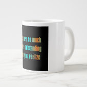 Moedigingscitaat # 299 grote koffiekop (Voorkant rechts)