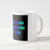 Moedigingscitaat # 304 grote koffiekop (Voorkant rechts)