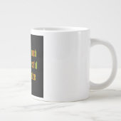 Moedigingscitaat # 306 grote koffiekop (Rechts)