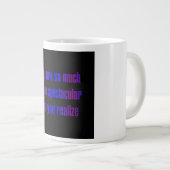 Moedigingscitaat #309 grote koffiekop (Voorkant rechts)