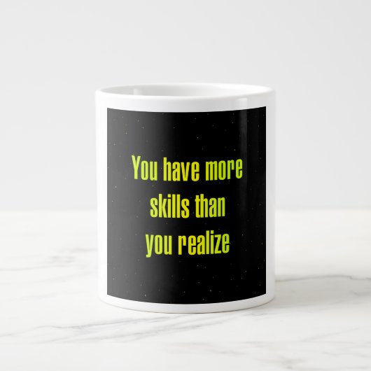 Moedigingscitaat # 331 grote koffiekop (Voorkant)