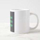 Moedigingscitaat # 339 grote koffiekop (Rechts)