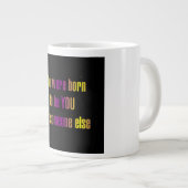 Moedigingscitaat # 346 grote koffiekop (Voorkant rechts)