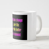 Moedigingscitaat #38 grote koffiekop (Voorkant rechts)