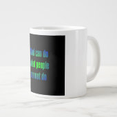 Moedigingscitaat # 39 grote koffiekop (Voorkant rechts)