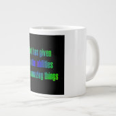 Moedigingscitaat # 49 grote koffiekop (Voorkant rechts)