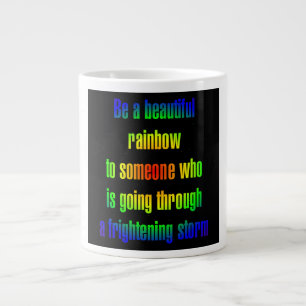Moedigingscitaat #7 grote koffiekop