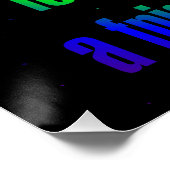 Moedigingscitaat # 7 perfect poster (Hoek)