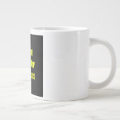 Moedigingscitaat # 93 grote koffiekop (Rechts)