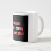 Moedigingscitaat # 9 grote koffiekop (Voorkant rechts)