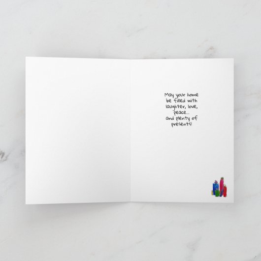 MoedigMe Sneeuwman Kaart (Binnen)