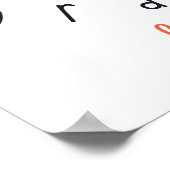 Moedigste kleine pompoen aangepaste Poster Prints (Hoek)