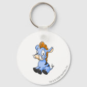 Moehog Blue Sleutelhanger (Voorkant)