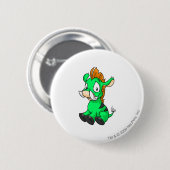 Moehog Green Ronde Button 5,7 Cm (Voorkant /achterkant)