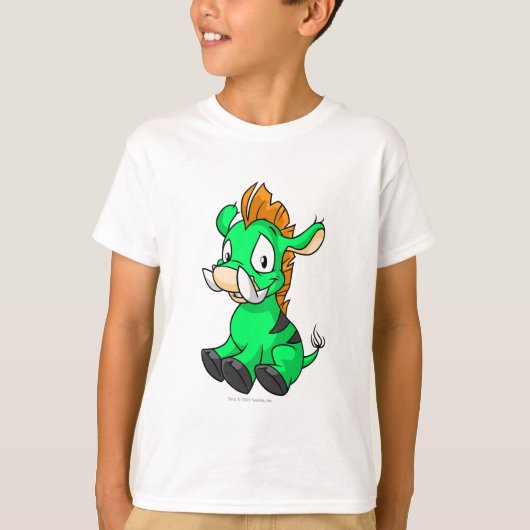 Moehog Green T-shirt (Voorkant)