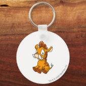 Moehog Sinaasappel Sleutelhanger (Voorkant)