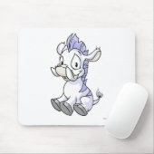 Moehog White Muismat (Met muis)