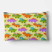Moeie Aanpasbare Dinosaurus Print Map Etui (Achterkant)