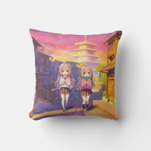 Moeie Anime Ijs meisjes Kussen