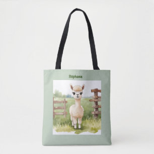 Moeie Baby Alpaca Boodschappentas Tote Bag
