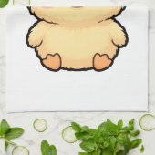 Moeie Baby Eend Kuiken Keukenhanddoek (Gevouwen)