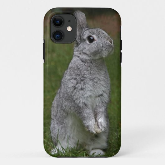 Moeie Baby Konijn iPhone 5 Hoesje (Achterkant)