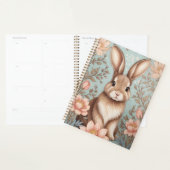 Moeie Baby Konijn Pastel Bloemen Planner (Display)