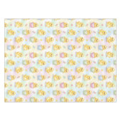 Moeie Baby Kuiken Waterverf Pasen Tafelkleed (Voorkant (Horizontaal))