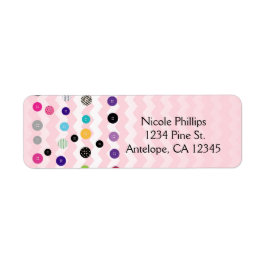 Moeie Baby Shower Uitnodiging Adres Labels