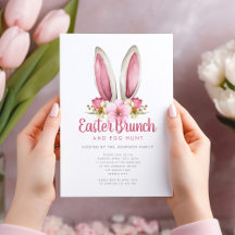 Moeie bloemenoortjes Paasbrunch
