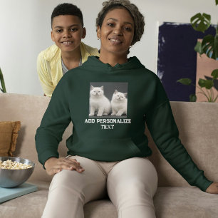 Moeie Britse Kittens Diep Woud Aangepaste Huisdier Hoodie
