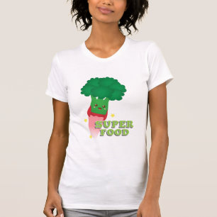 Moeie Broccoli Groente, Superfood T-shirt