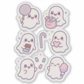 Moeie Candy Geesten Kawaii Sticker Pakket (Voorkant)