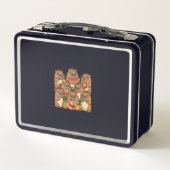 Moeie Capybara Lunchbox – Leuke Watermeloen (Achterkant)