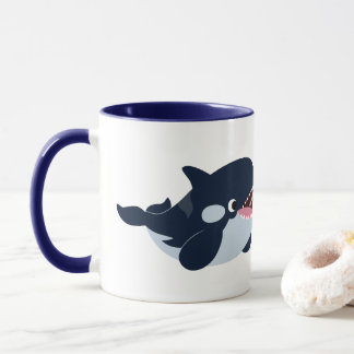 Moeie Cartoon Baby Orka Koffiemok Mok