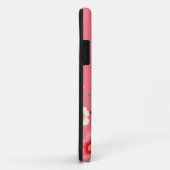 Moeie Cartoon Vogels Dagelijkse Bescherming Greep Case-Mate iPhone Case (Achterkant/rechts)