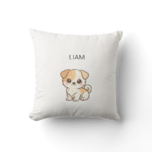 Moeie Chibi-hondjespop met eigen naam voor de baby