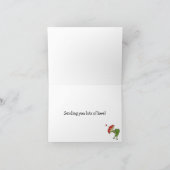 Moeie Dieren Gepersonaliseerde Valentijnsdag Kaart (Binnen)