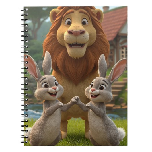 Moeie Dieren Terug naar School Notitieboek (Voorkant)