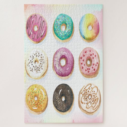 Moeie Donuts Legpuzzel (Verticaal)