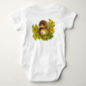 Moeie Egel Baby Jersey Rompertje Romper (Achterkant)